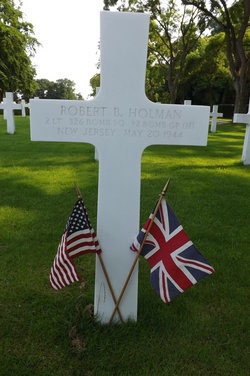 Robert B Holman Grave Marker Cross 2